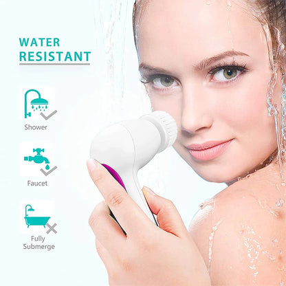 NUVELISS - 5 In1 Electric Face Cleansing Brush