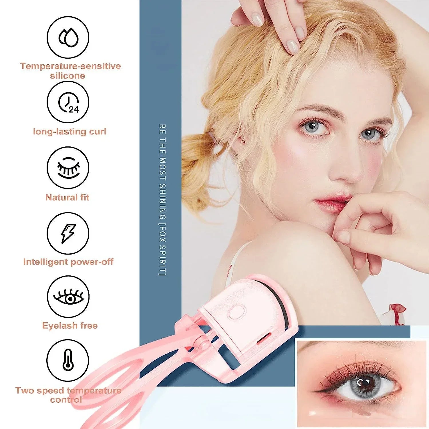 WinkCurl - Heated Eyelash Curler