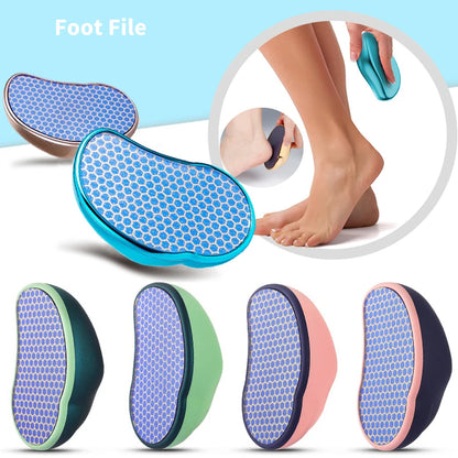 Nano Foot Board File to Remove Dead Skin Calluses Pedicure Tool Foot Scrub Professional Foot Skin Rubbing Stone Pedicura