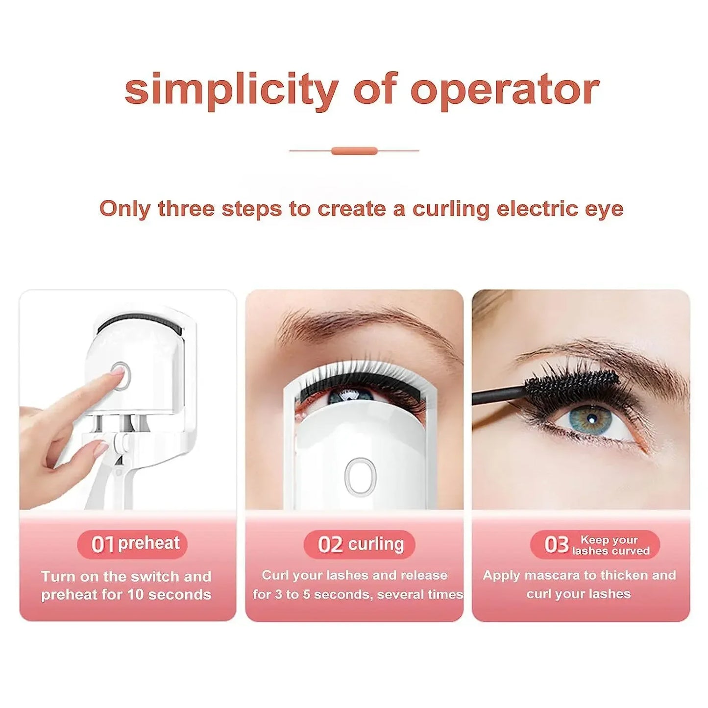 WinkCurl - Heated Eyelash Curler